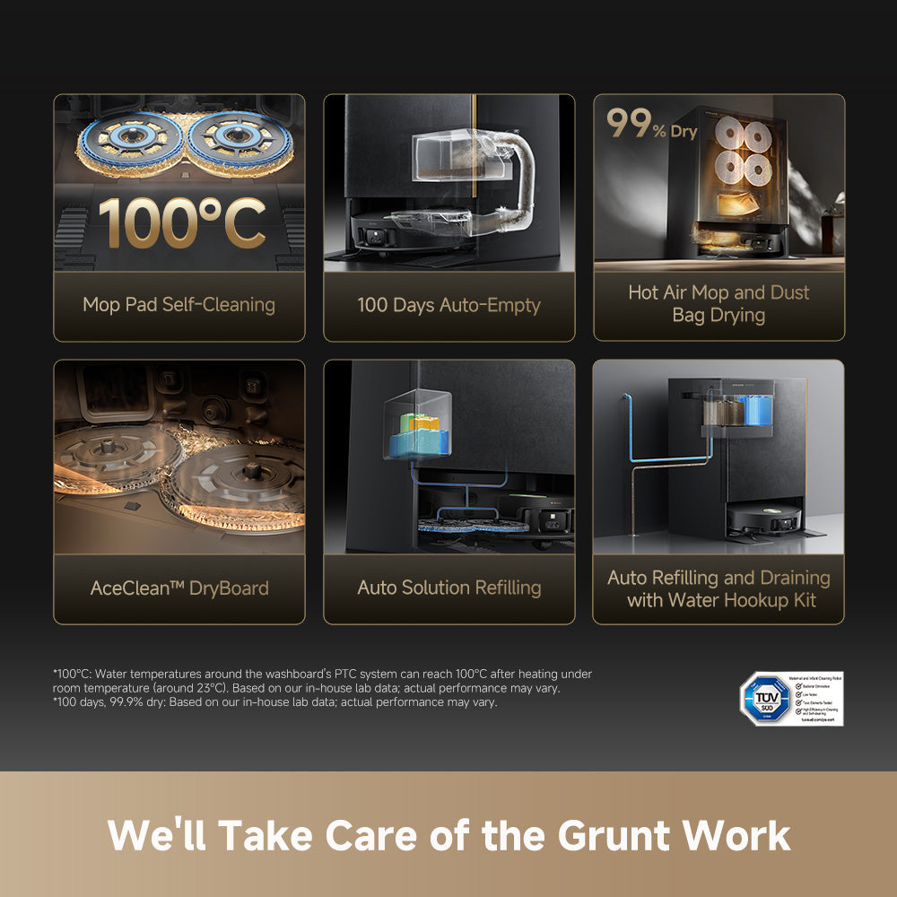 Dreame Matrix10 Ultra all-in-one power dock with self-cleaning system