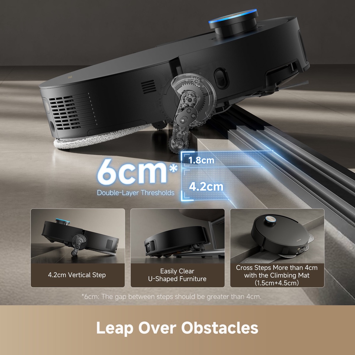 Dreame robot vacuum LiDAR navigation