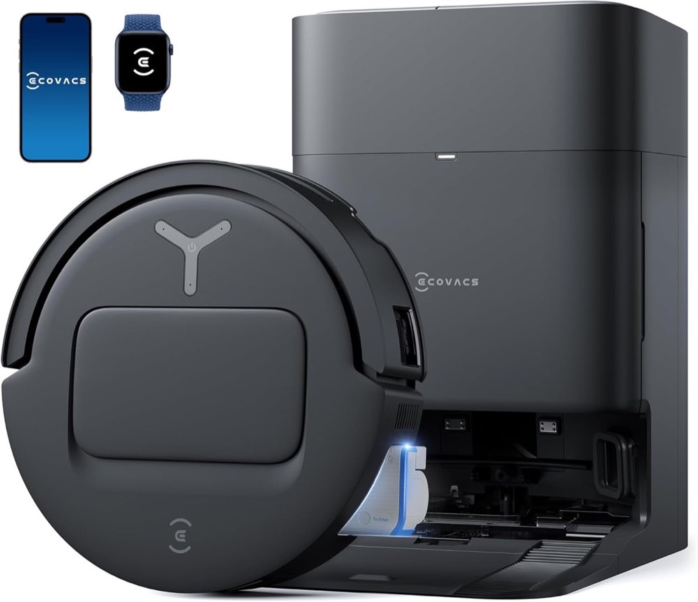 Ecovacs Deebot T80 Omni robot vacuum and OZMO Roller mop with all-in-one OMNI station