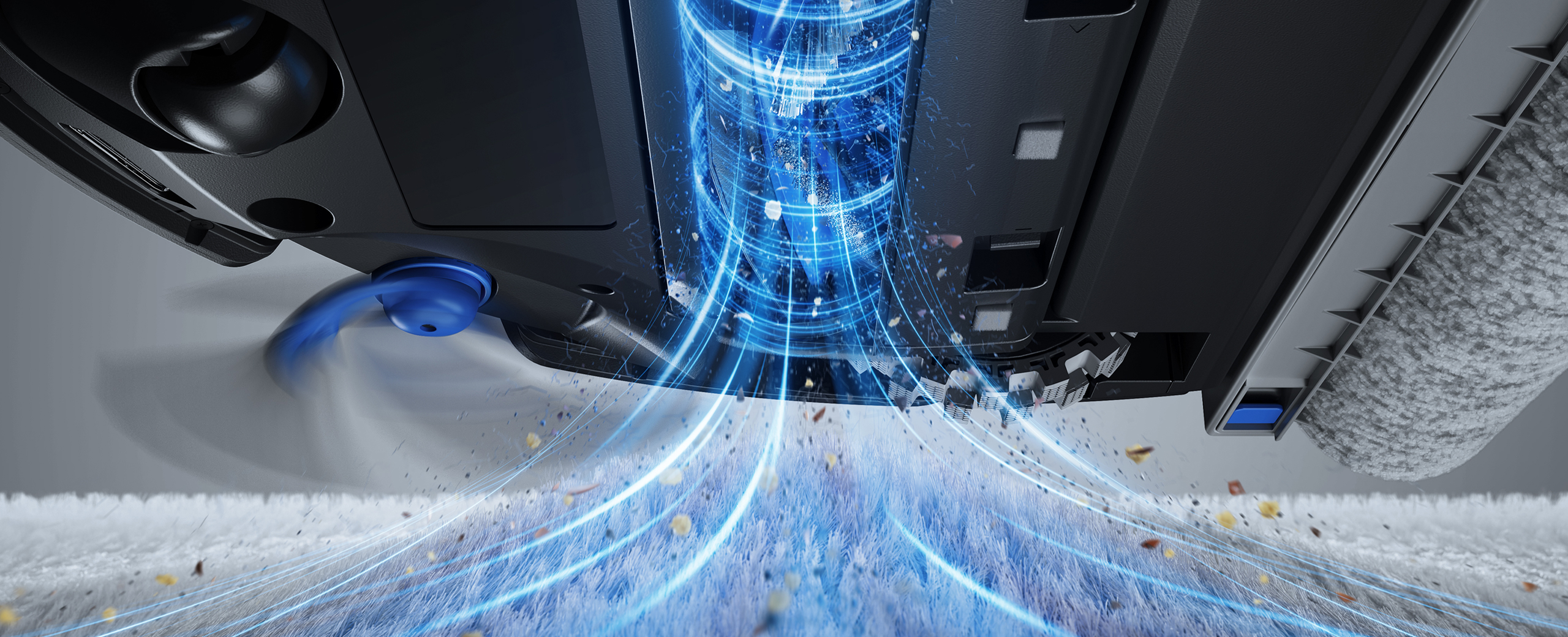 Ecovacs Deebot X9 Pro Omni OZMO Roller mop self-washing cleaning system