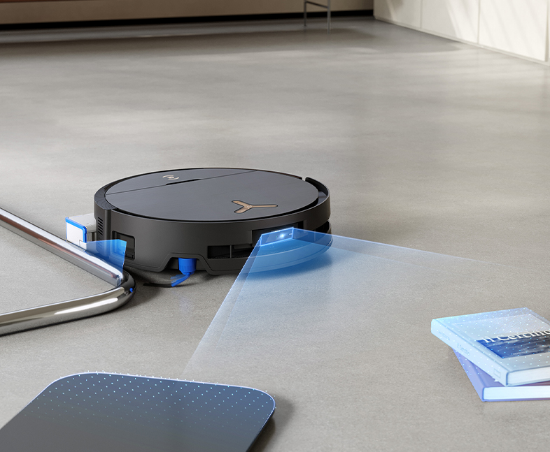 Ecovacs Deebot X9 Pro Omni TruEdge 2.0 edge mopping with roller extension