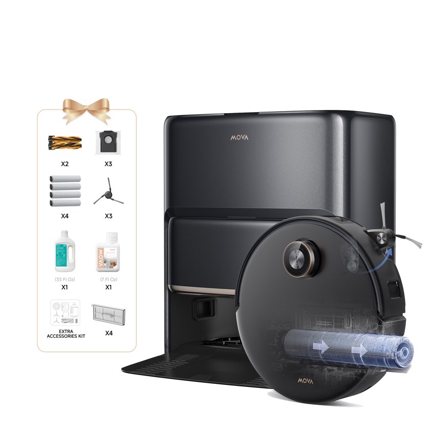 MOVA Z60 Ultra Roller Complete Review: Mopping King