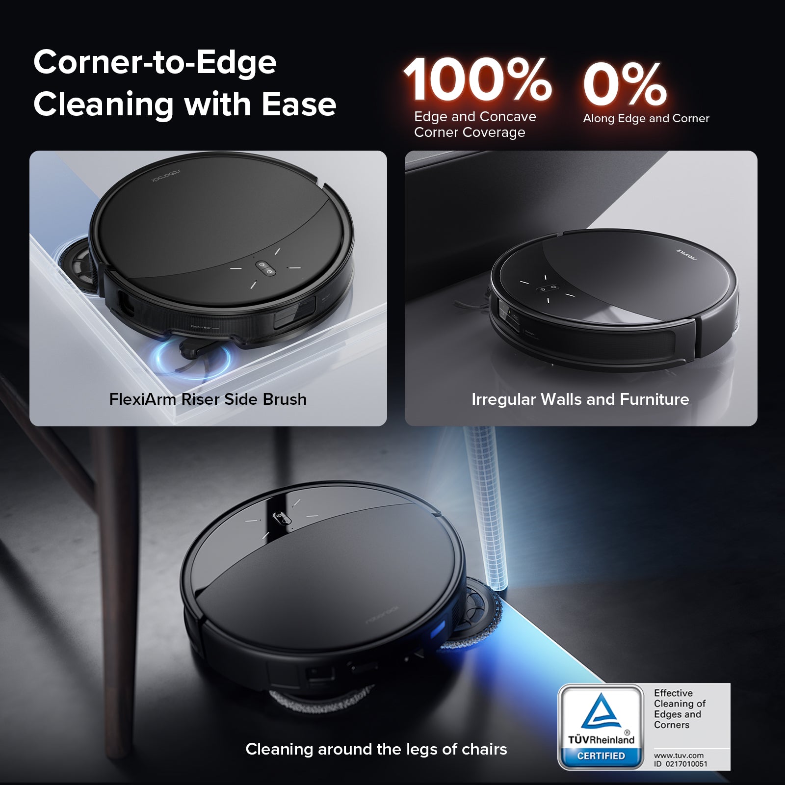 Roborock Saros 10R mopping system in action