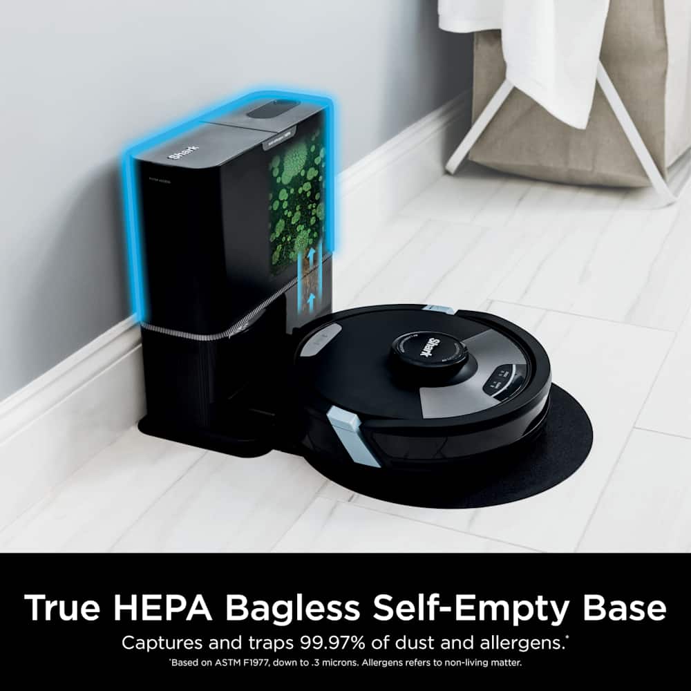 Shark Matrix Plus True HEPA bagless self-empty base